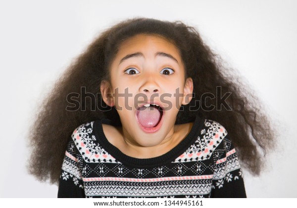 Young Girl Beautiful Light Brown Skin Stock Photo Edit Now