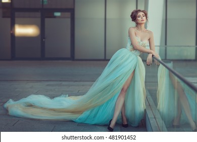 Blue gown Images, Stock Photos ...