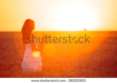 Similar – Image, Stock Photo Behind the horizon it goes on