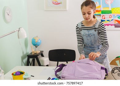 3,821 Girl packing school bag Images, Stock Photos & Vectors | Shutterstock