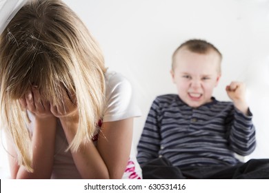 2,615 Brother And Sister Angry Images, Stock Photos & Vectors ...