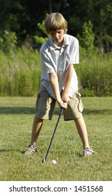 Young Golfer