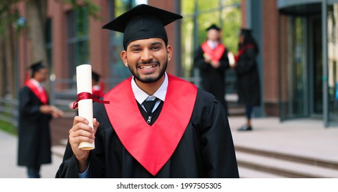 Young Graduated Boy Holding His Graduation Stock Photo 1997505305 ...