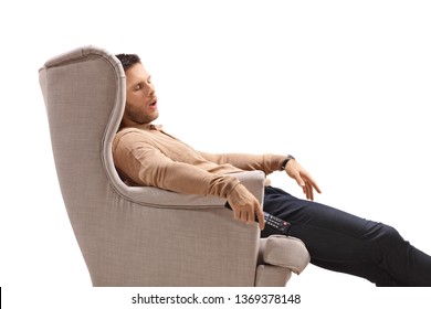 Sleeping in Chair Images, Stock Photos & Vectors | Shutterstock