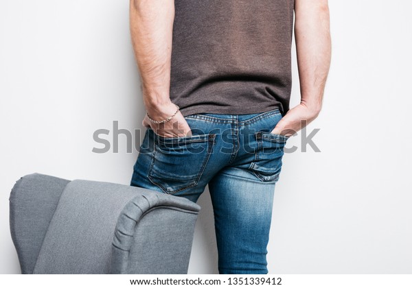 young men in tight jeans