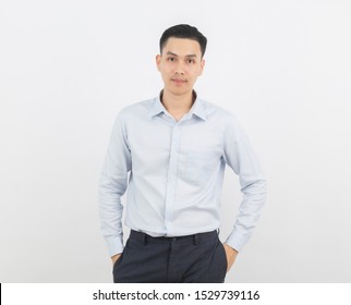 Young Handsome Asian Business Man Looking Stock Photo 1529739116 ...