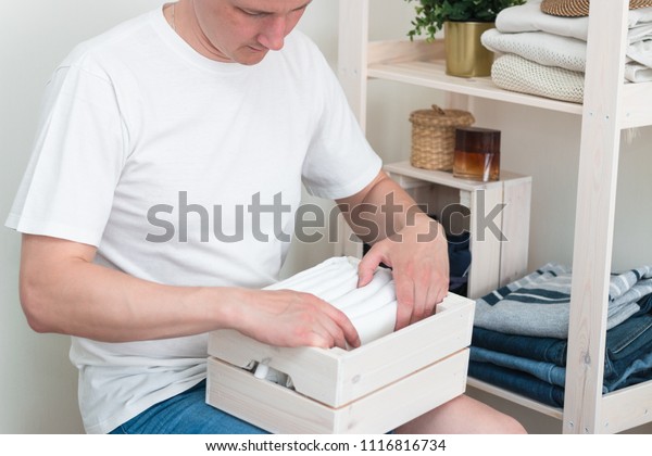 Young Handsome European Man Dark Hair Stock Photo Edit Now