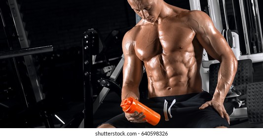 Gym handsome strip oral