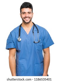 Young Handsome Male Nurse Portrait