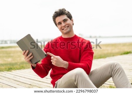 Similar – Image, Stock Photo Back to school, university student