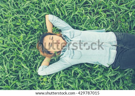 Similar – Image, Stock Photo flower Senses Relaxation