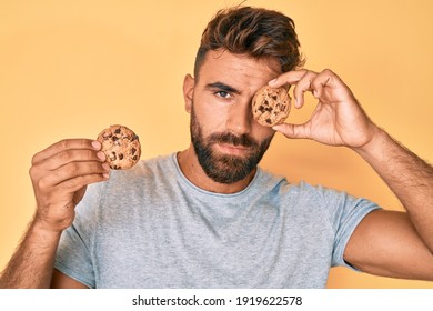 This man can eat some cookie