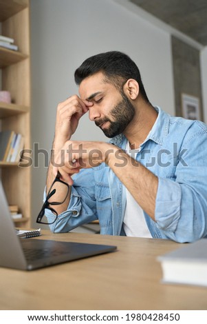 Similar – Image, Stock Photo Sitting alone