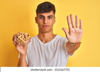 Young Indian Man Holding Bowl Extruded Stock Photo (edit Now) 1478552480