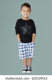 Young Kid Boy Full Body Standing Stock Photo 625139513 | Shutterstock