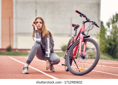 girls stylish cycle