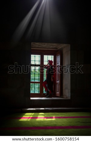 Similar – man next door Colour photo