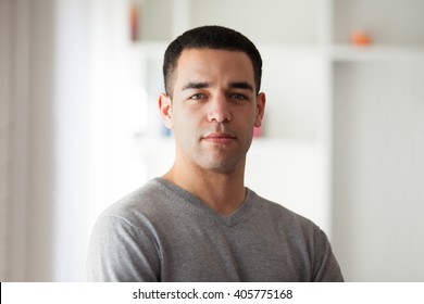 Young Latin American Man Portrait