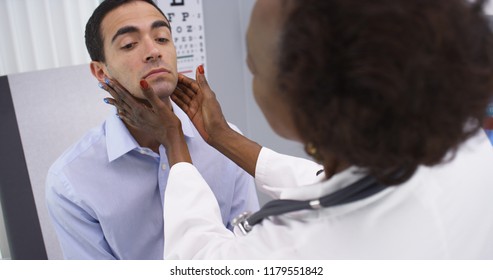 Young Latino Male Patient Having Routine Stock Photo (Edit Now) 1179551842