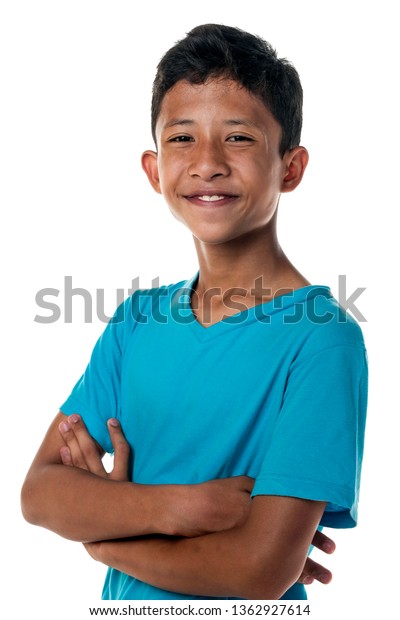 Young Malay Boy Casual Clothes Isolated Stock Photo Edit Now 1362927614