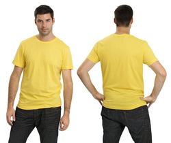 Orange t-shirt | People Images ~ Creative Market