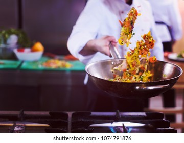 1,027 Chef tossing vegetables Images, Stock Photos & Vectors | Shutterstock