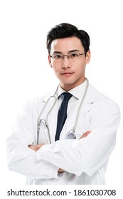 A Young Male Doctor Portrait