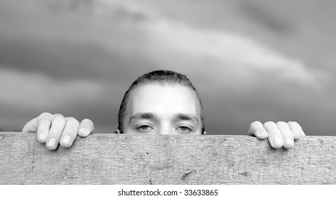 The young man - between two worlds