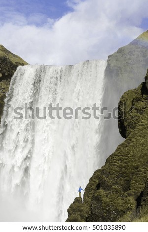 Similar – Foto Bild ganz schön hoch Natur