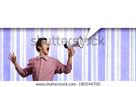 Similar – Image, Stock Photo Portrait of kid with note papers stuck on body