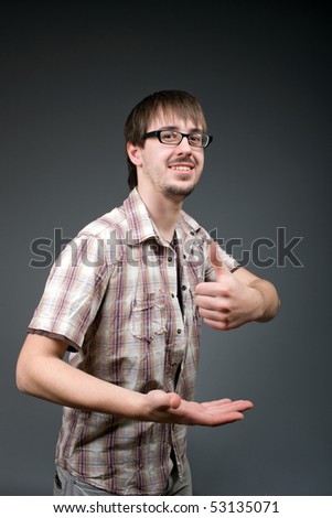 Image, Stock Photo BÄÄM Shoot Handgun Weapon