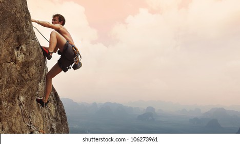 Rock climbing Images, Stock Photos & Vectors | Shutterstock