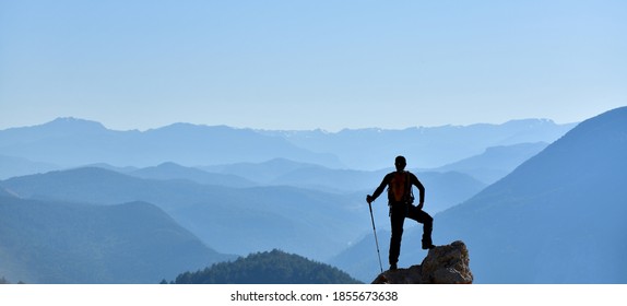 Young Man Enjoying the View - Shutterstock ID 1855673638