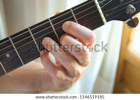 Similar – Broken guitar broken