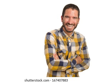 Young Man Laughing