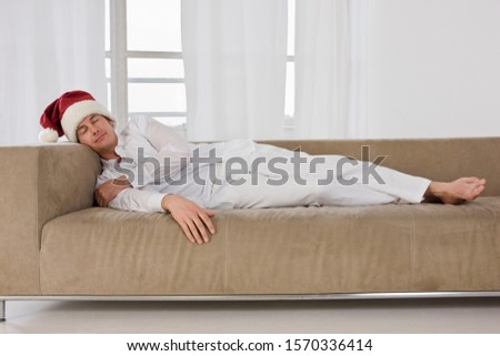 Similar – Image, Stock Photo Santa hats with eyes