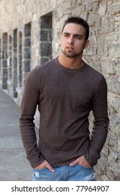 Young Man Outside