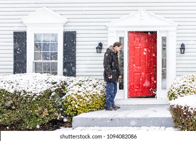 Front Door In Snow Images Stock Photos Vectors Shutterstock