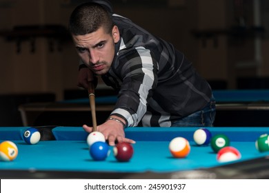 shoot pool