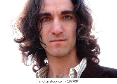 young man portrait - Shutterstock ID 187709