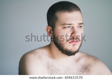 Young man with a problem