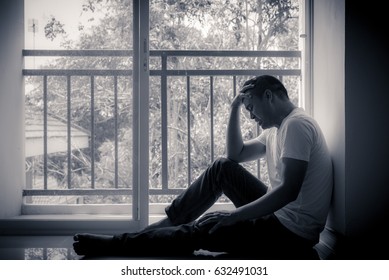 Woman Looking Through Old Window On Stock Photo (edit Now) 211654111