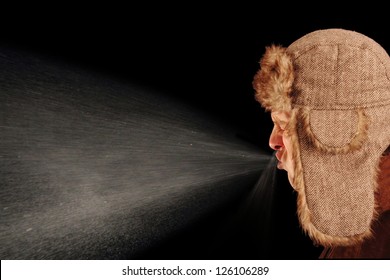 Young Man Sneezing