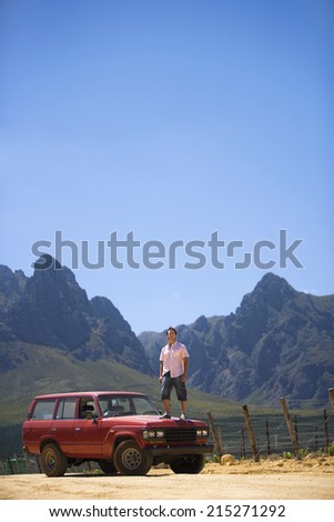 Similar – Foto Bild Bergtal Natur Landschaft