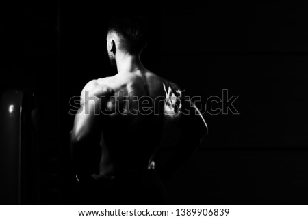 Similar – Image, Stock Photo Rebel Rob Strong Posture