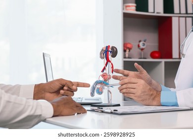 A young man suffering from erectile dysfunction seeks consultation with a specialist to identify the cause of his erectile dysfunction and seek treatment or cure for the erectile dysfunction.