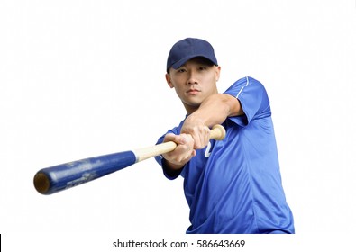 Man Swinging Bat Images Stock Photos Vectors Shutterstock