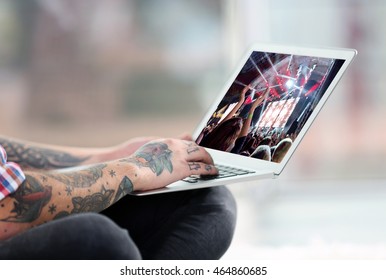 Tattoo Laptop Images Stock Photos Vectors Shutterstock