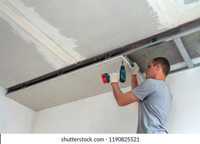 Renovation Ceiling Industrial Images Stock Photos Vectors