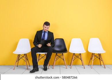 423 Waiting interview yellow Images, Stock Photos & Vectors | Shutterstock